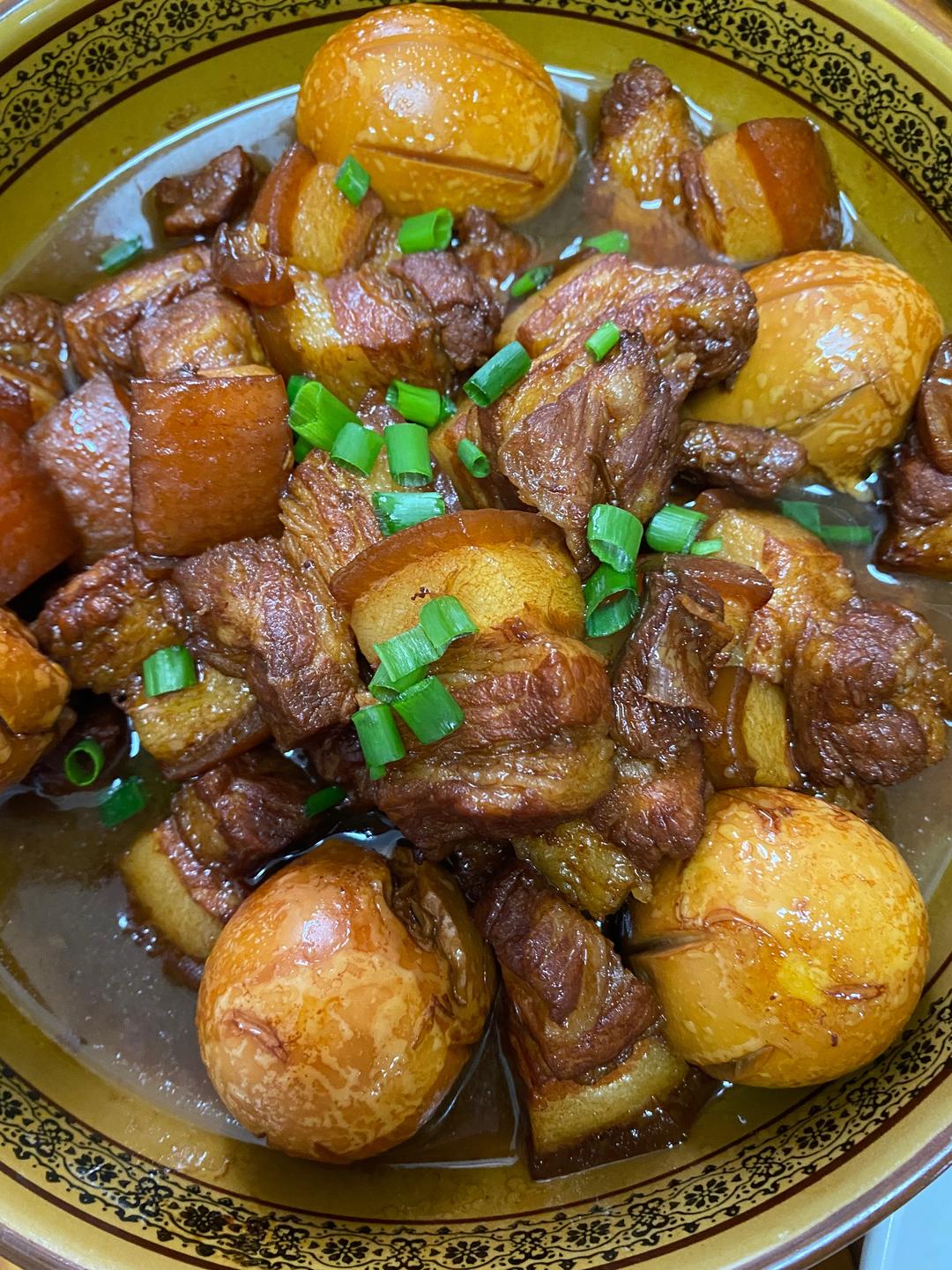 超好吃的鸡蛋红烧肉