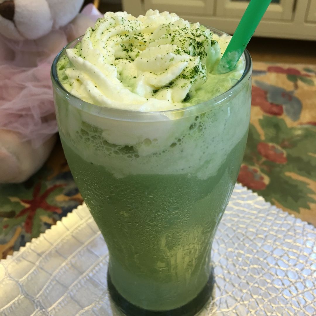 diy星巴克抹茶星乐冰