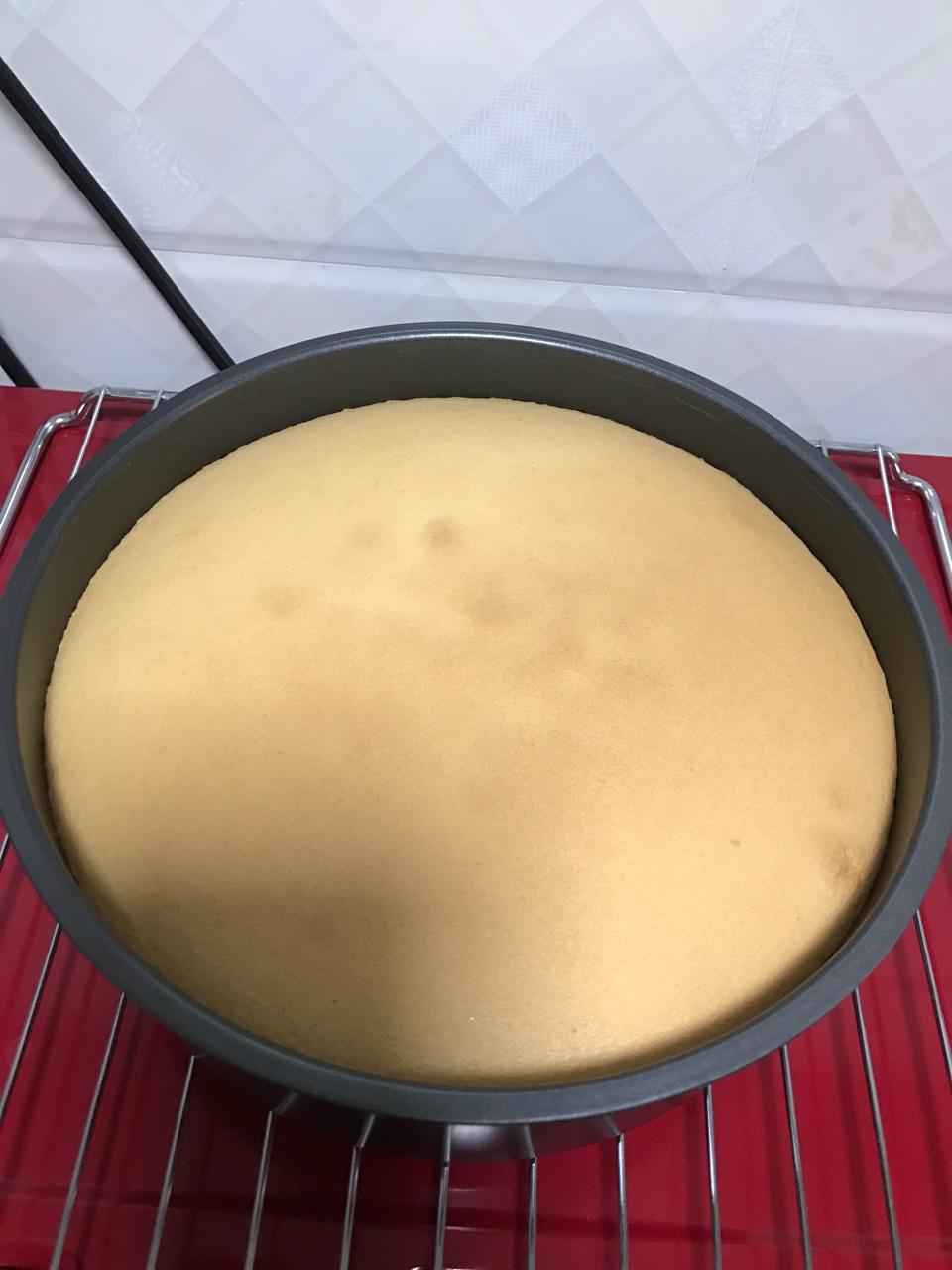 超详细8寸戚风蛋糕