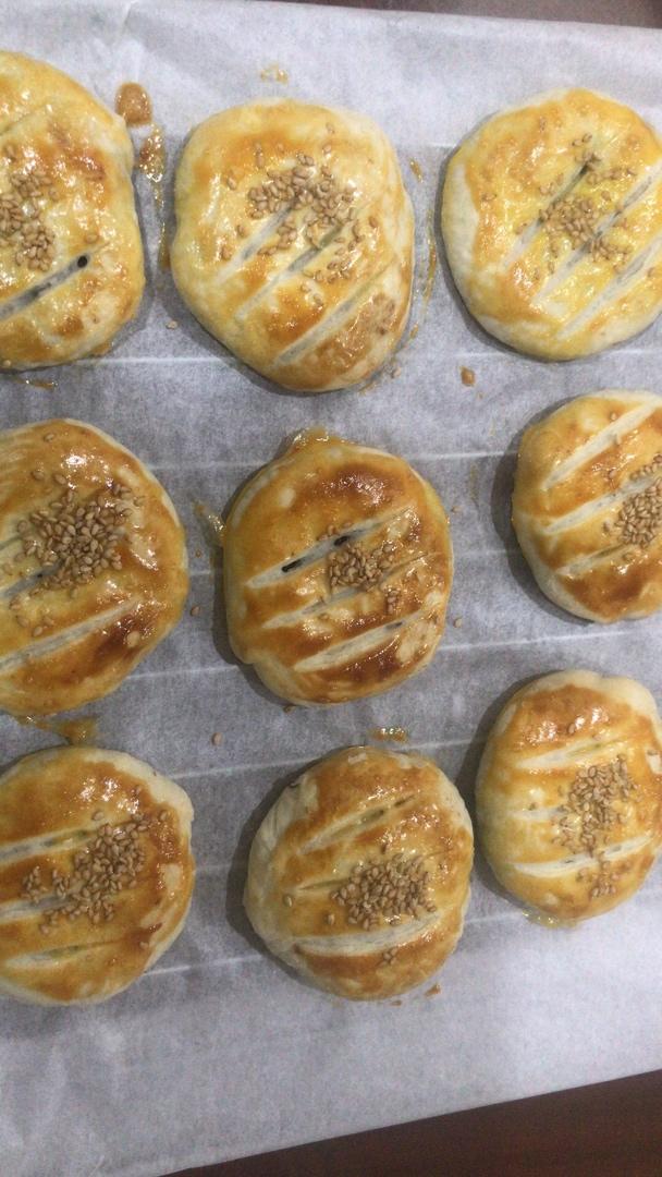 老婆饼·(豆沙馅版)