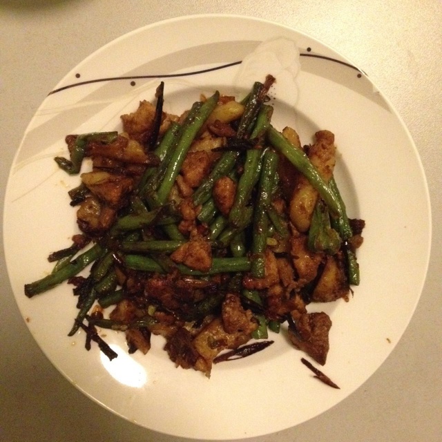 土豆烧豆角