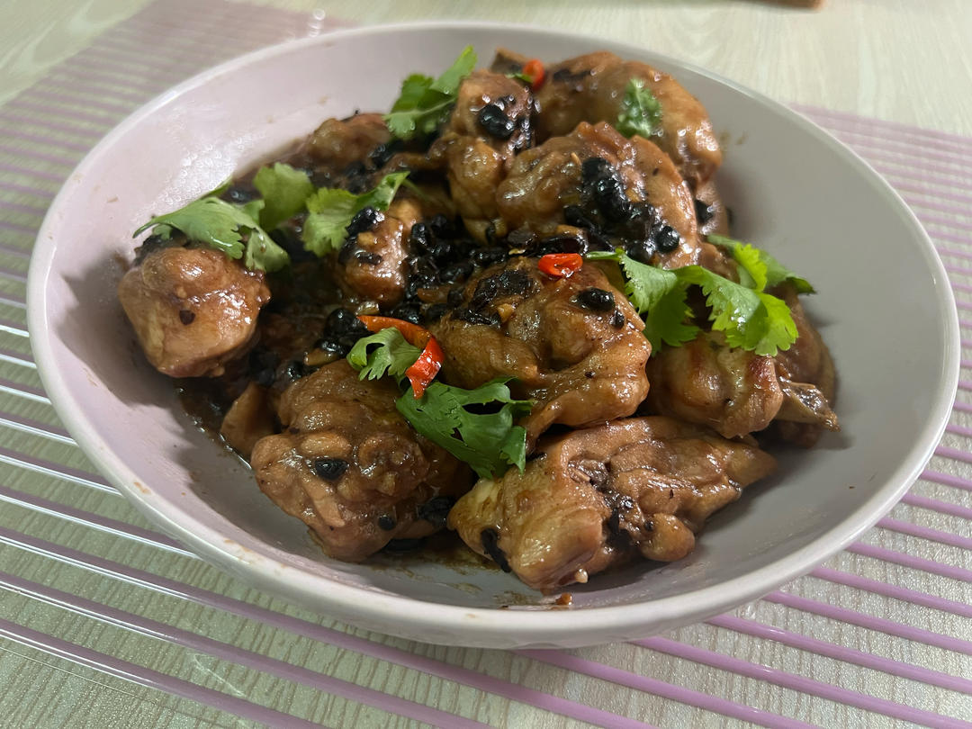 豆豉鸡的做法