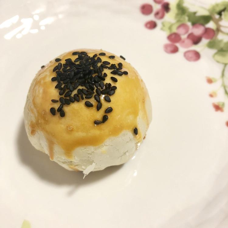 蛋黄酥~紫薯、抹茶、原味~花好月圆，中秋快乐~内附一次做六色蛋黄酥方法~