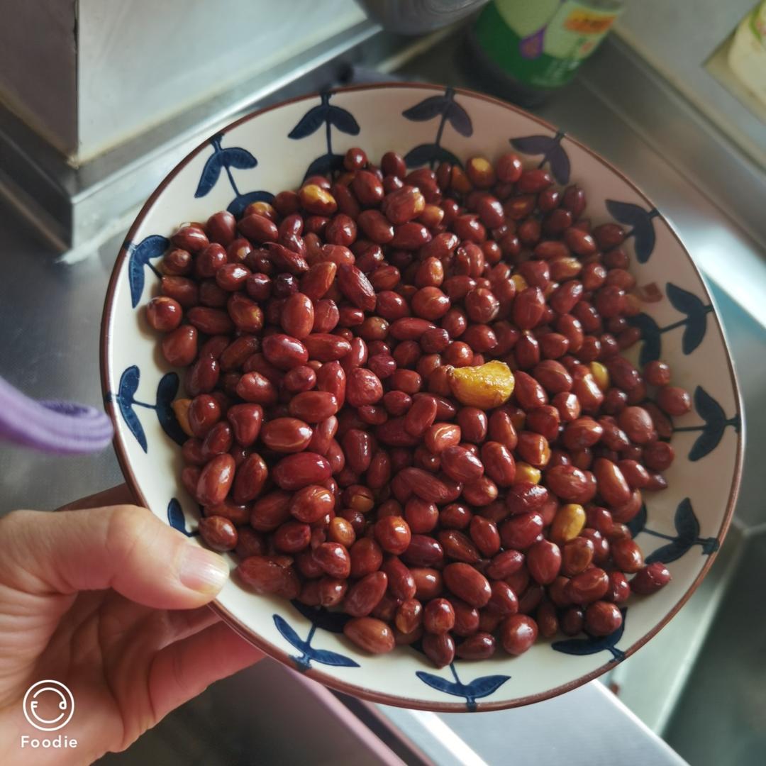 绝对不会糊的炸花生米