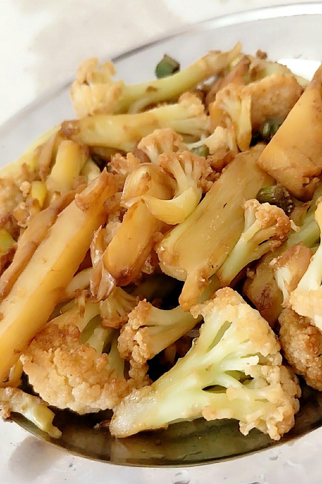 素烧菜花