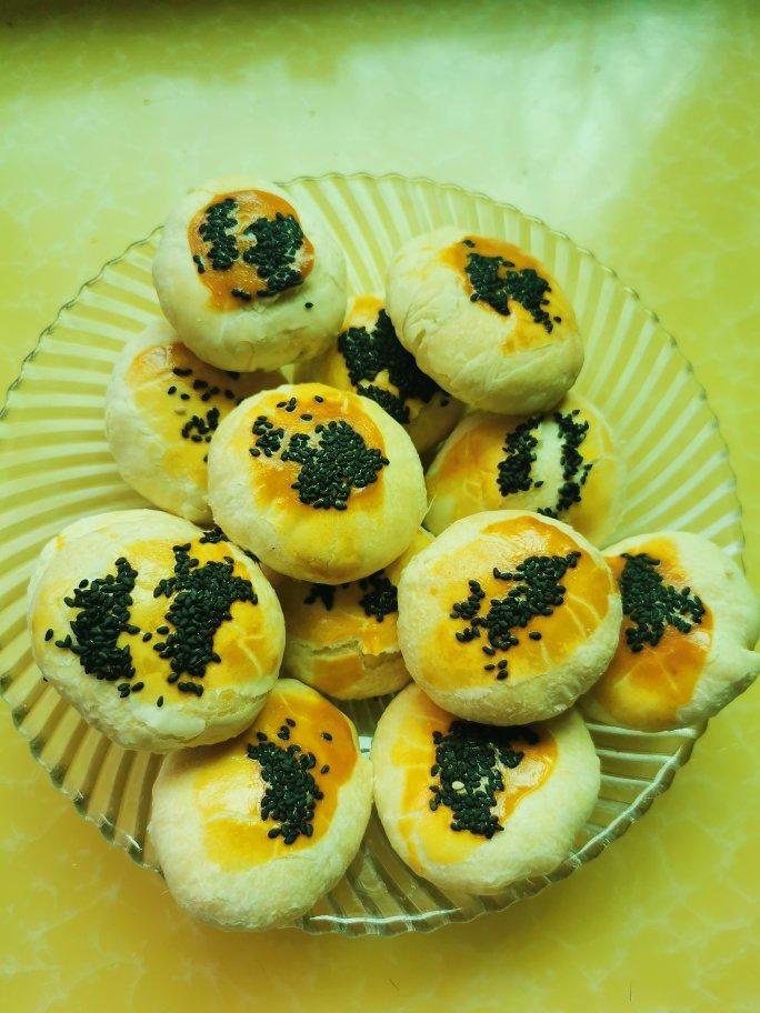 堂妈小厨——酥皮绿豆饼