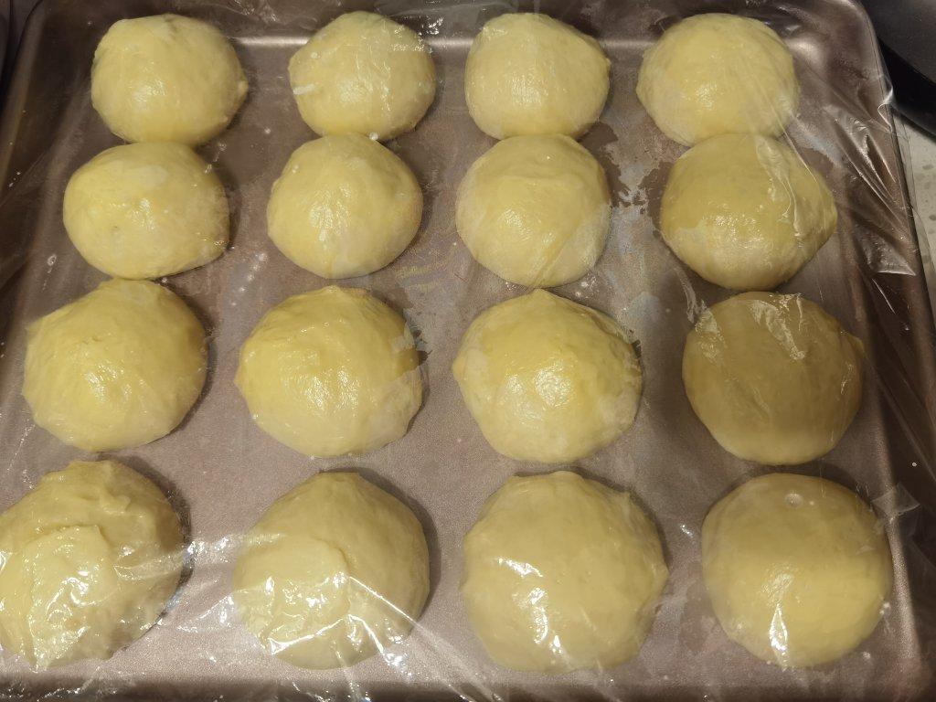 超软淡奶油餐包，无需黄油快速出膜，棉花般柔软