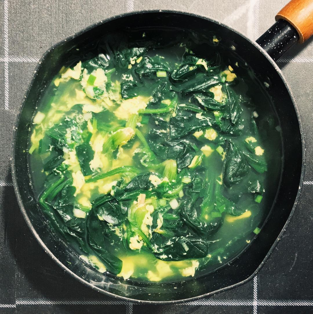 菠菜鸡蛋汤