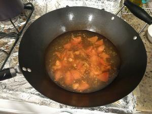 家常西红柿鸡蛋汤的做法 步骤3