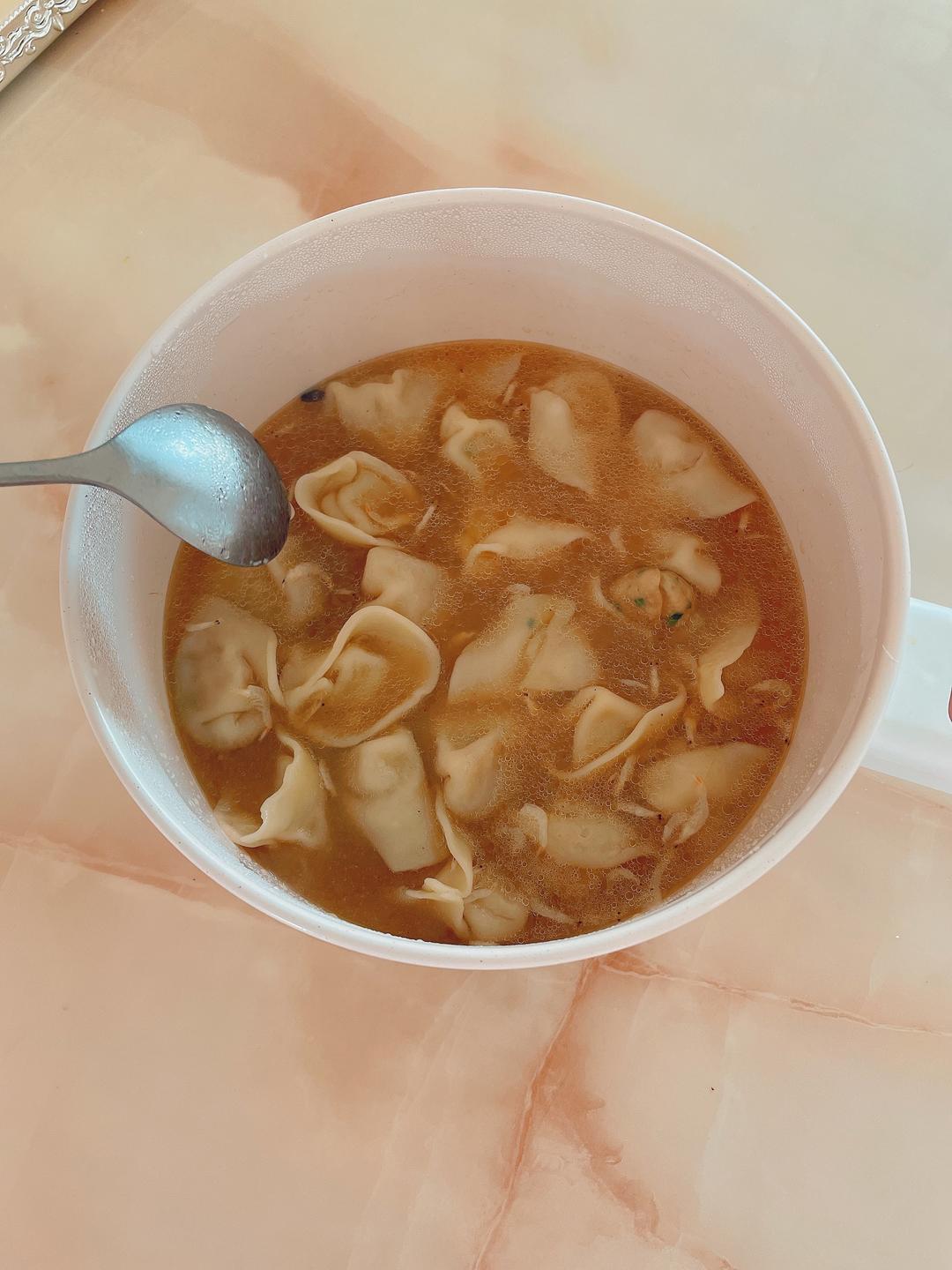 自制混沌汤底的做法