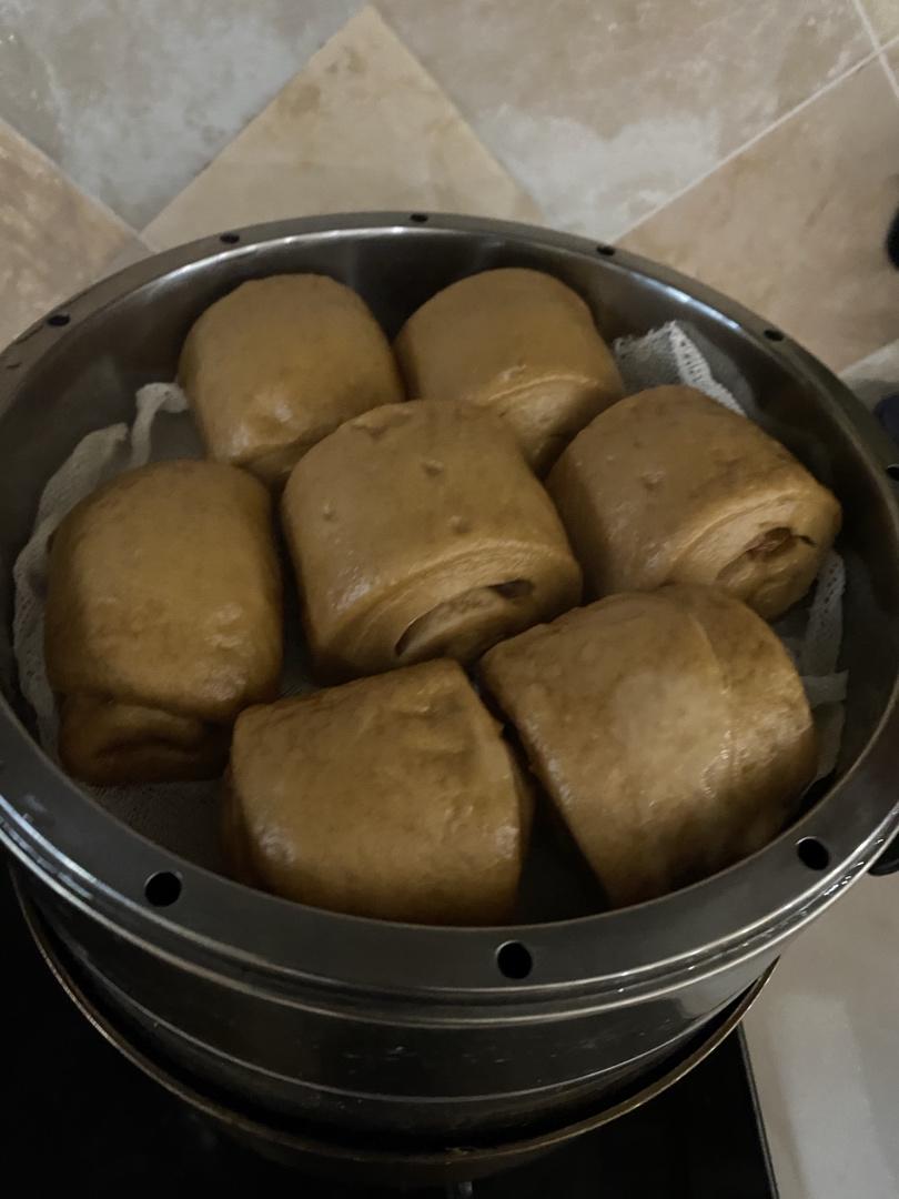 奶香红糖馒头