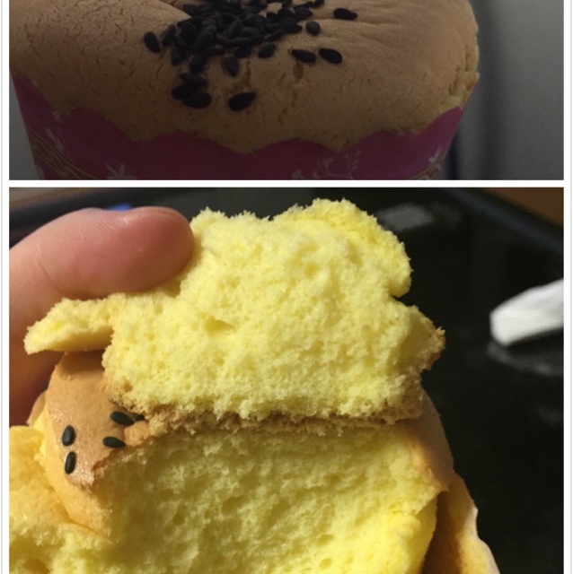 不会回缩的纸杯蛋糕