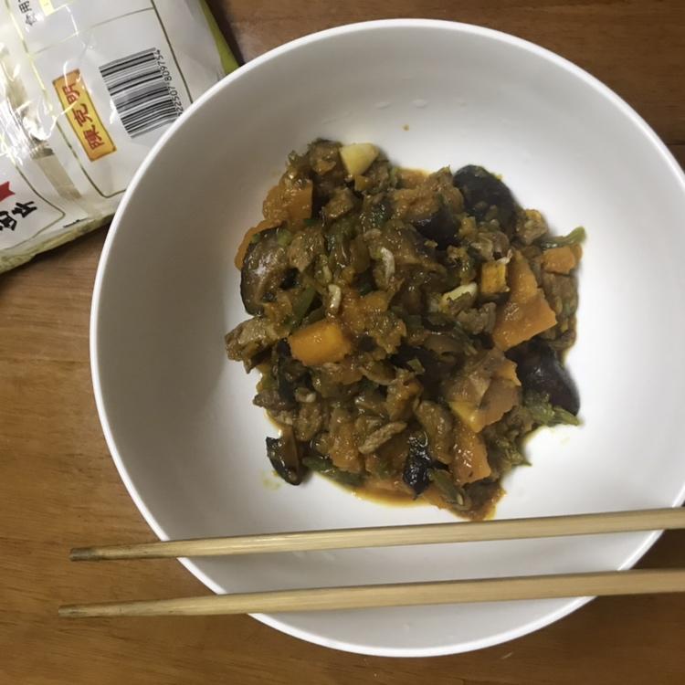美味到不行的南瓜饭