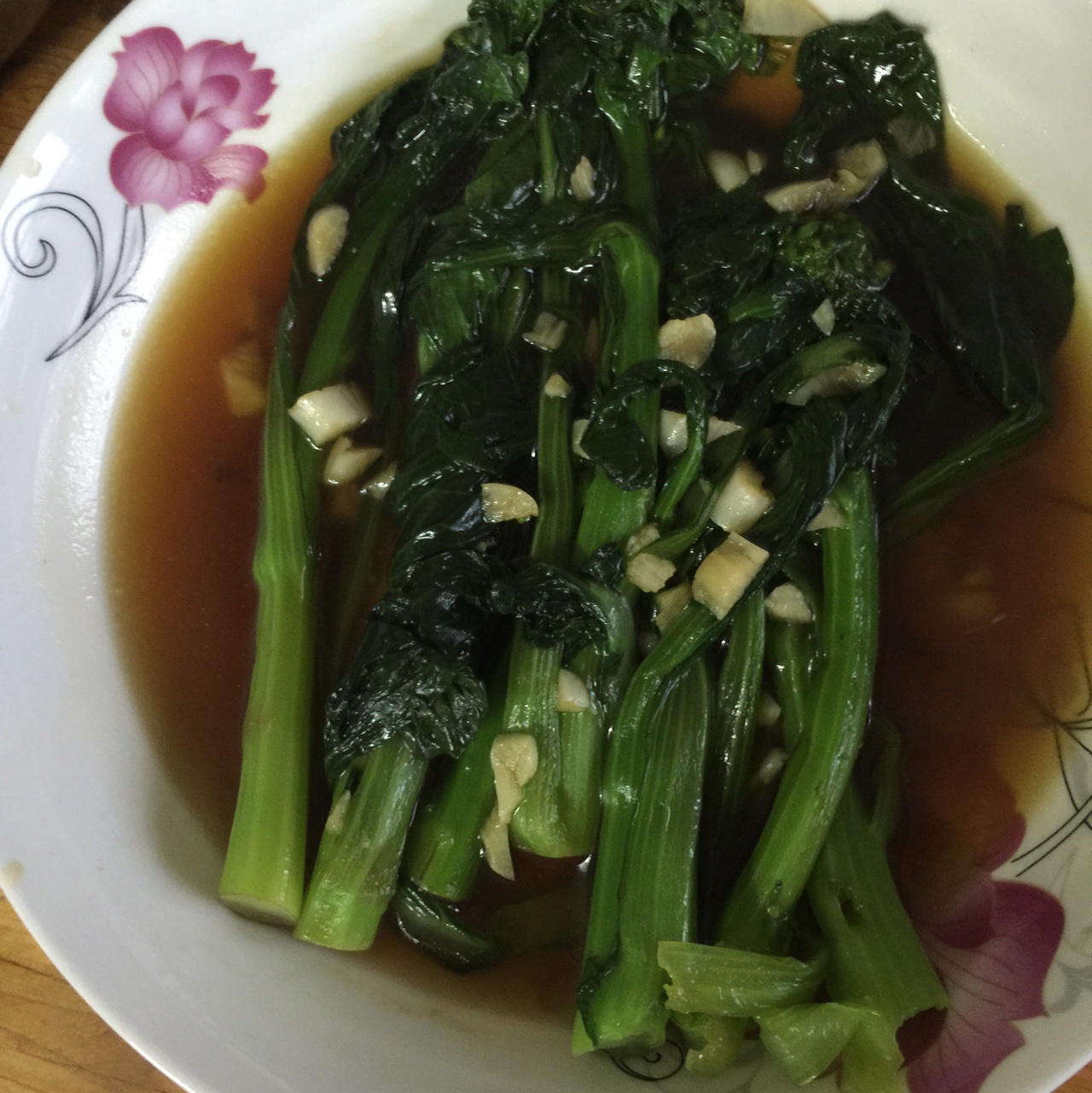 白灼菜心