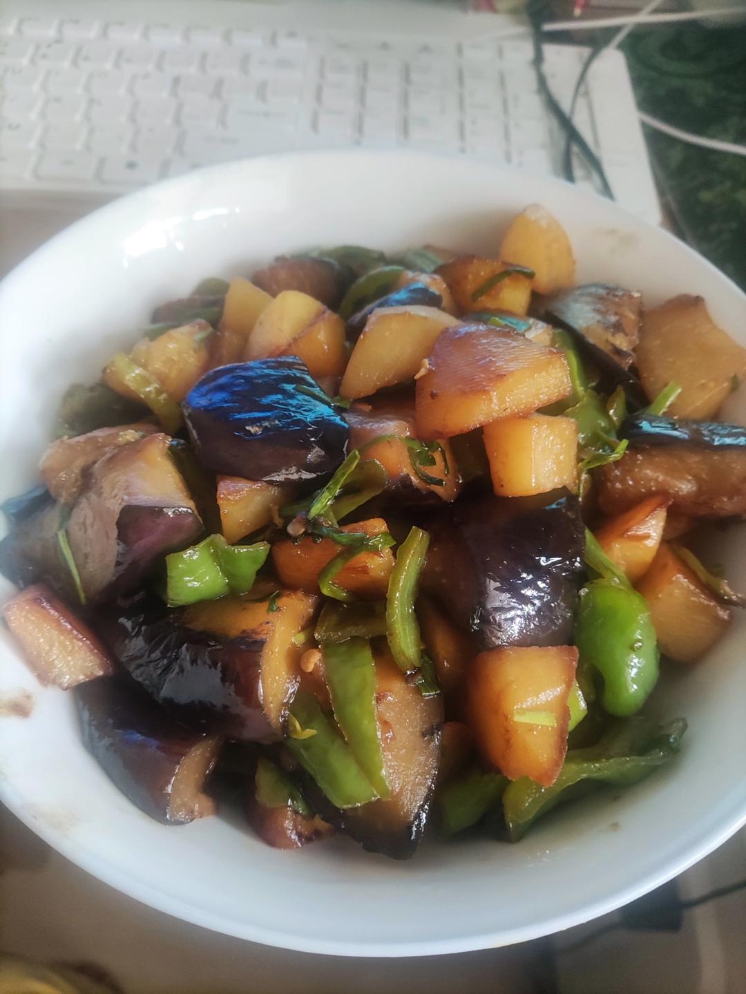 极简少油地三鲜