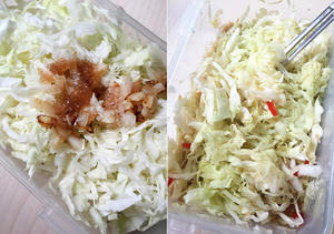 日式卷心菜沙拉【栗原晴美料理书】的做法 步骤3