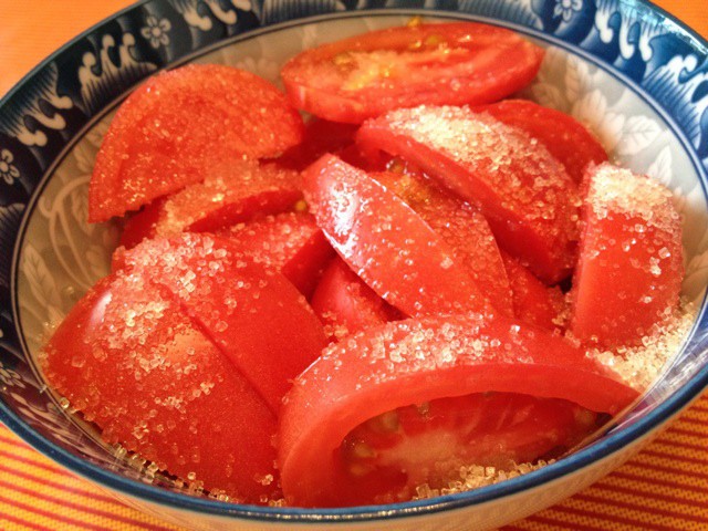 joyjojo做的凉拌番茄
