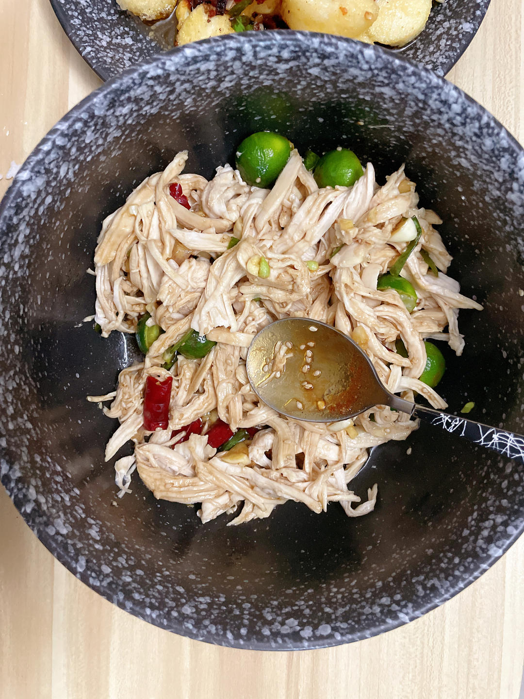 ✅ 第6道快手低脂菜✨清爽美味的柠檬鸡丝🍋鸡胸肉满分吃法💯