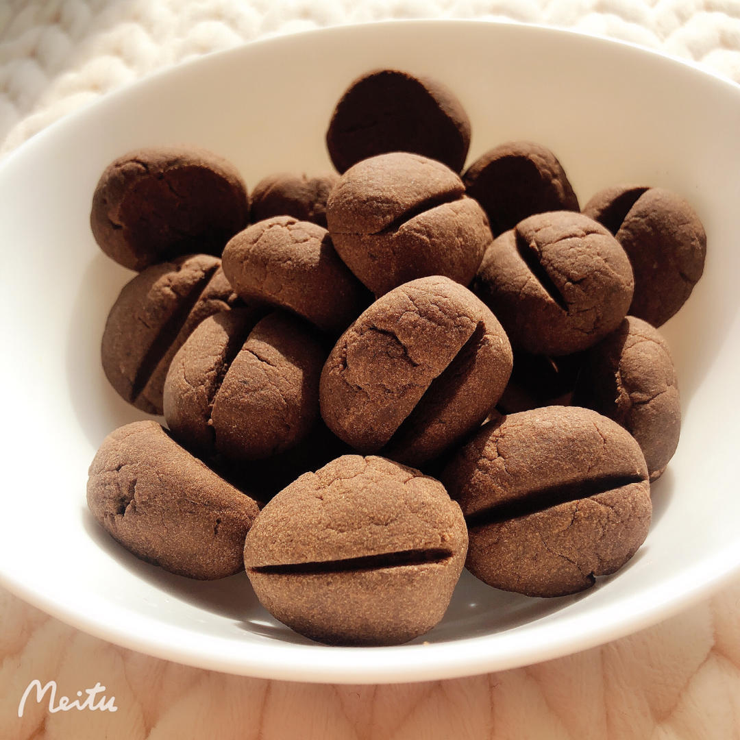超浓郁醇厚的咖啡豆曲奇