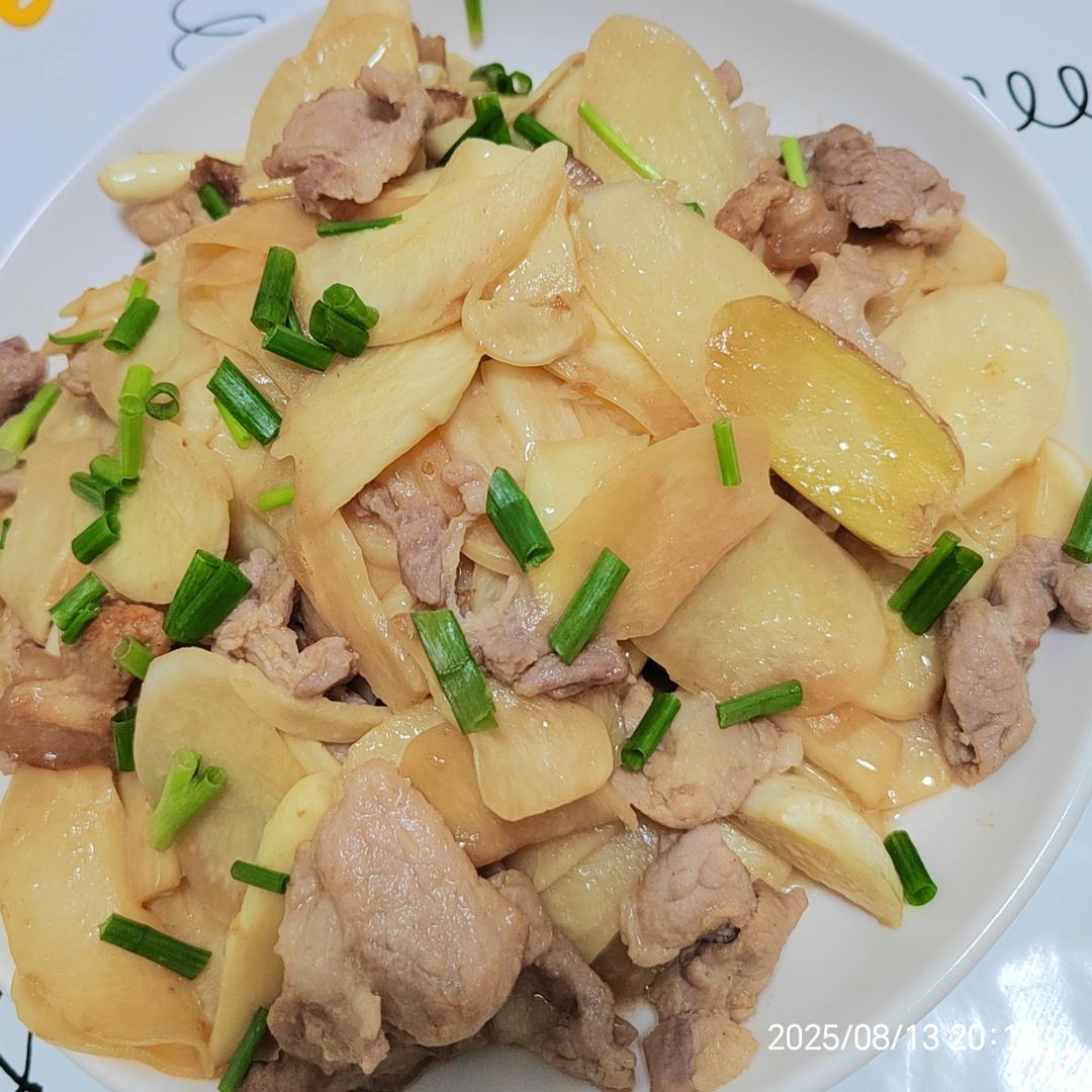 茭白炒肉