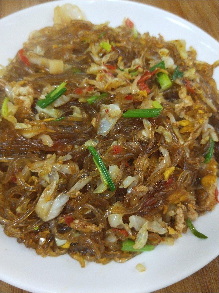 无欲则刚_7eqw做的包心菜炒红薯粉丝