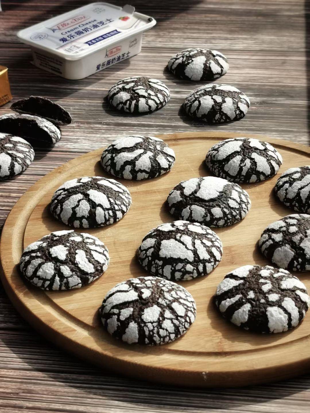美式可可裂纹曲奇