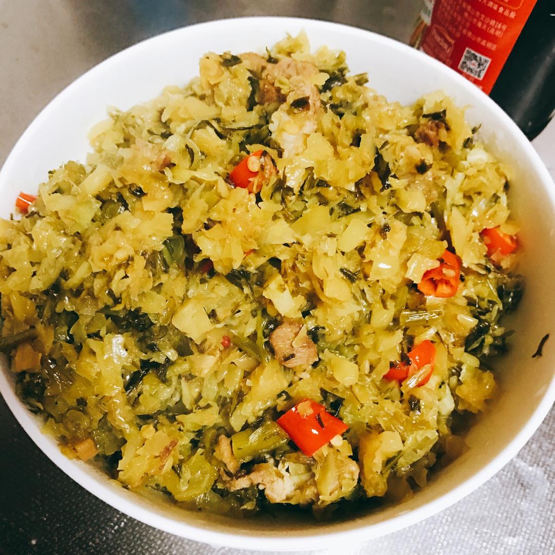 雪菜肉丝（丁）