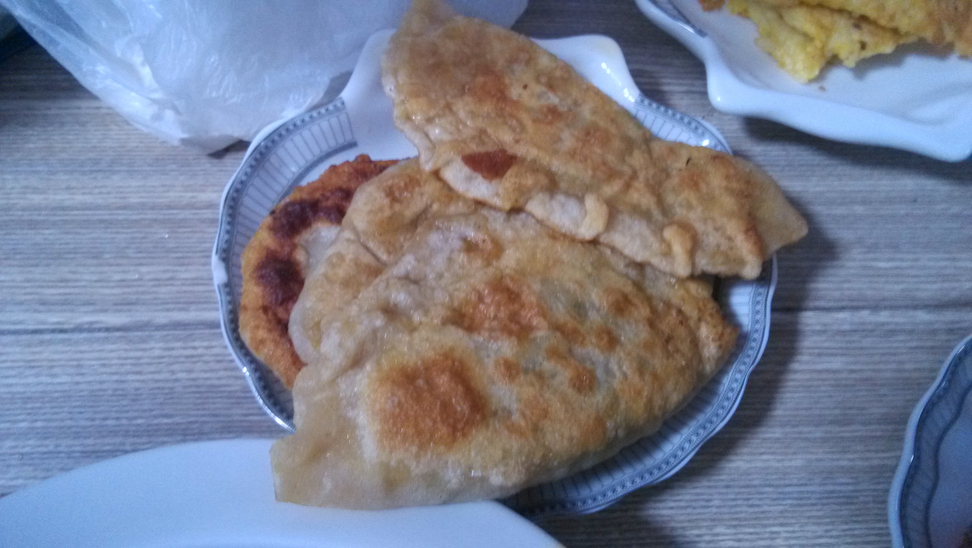 韭菜鸡蛋馅饼
