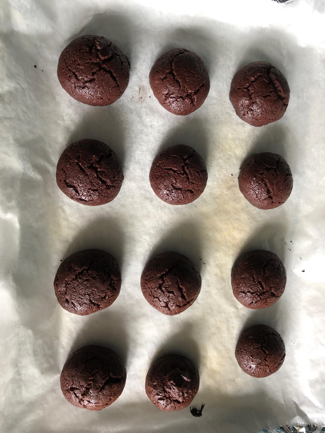 深秋的治愈• 布朗尼曲奇。外皮酥酥心太软