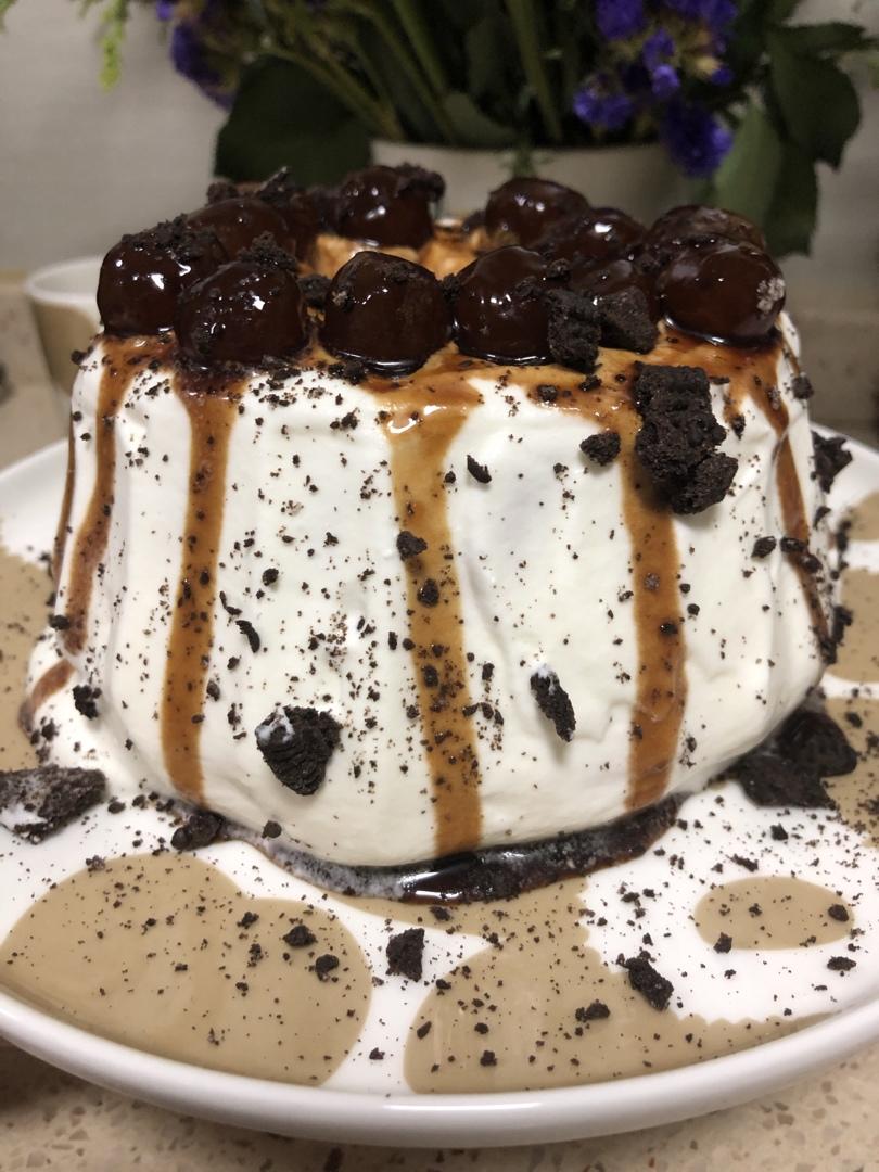 爆浆珍珠奶茶蛋糕