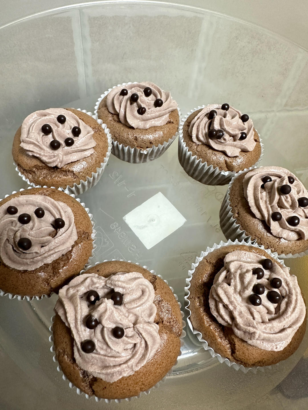 巧克力奶油纸杯蛋糕