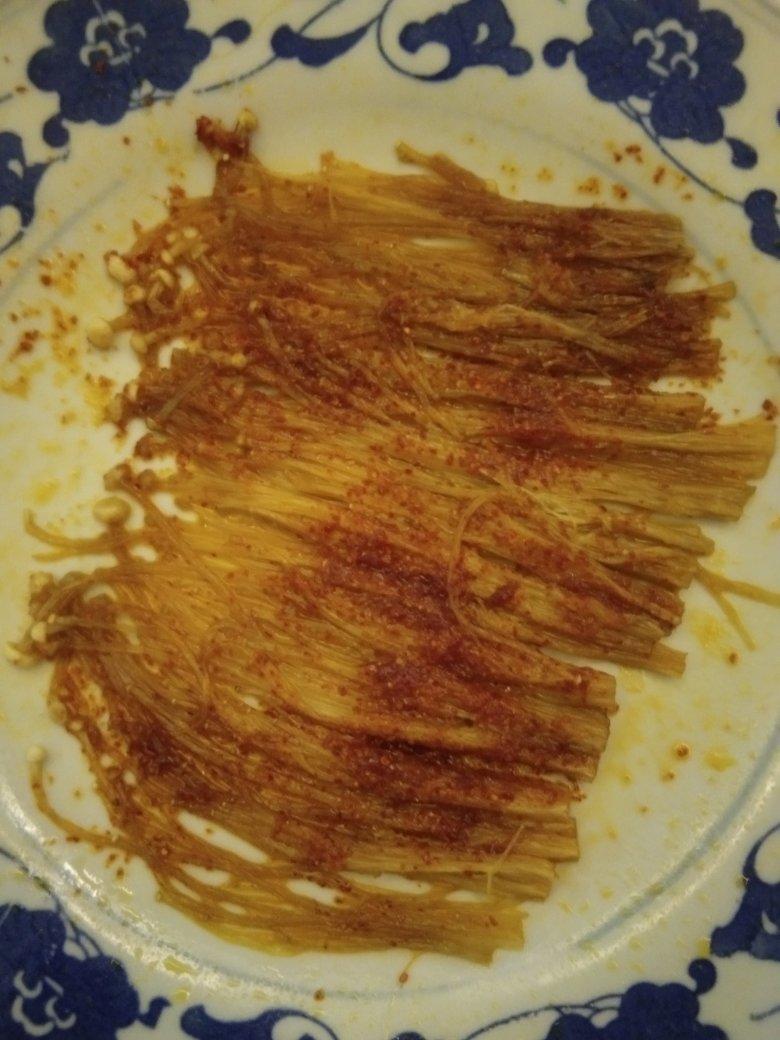 微波炉金针菇