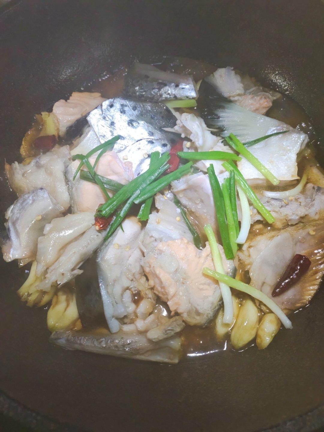 《中餐厅》张亮的焗三文鱼头