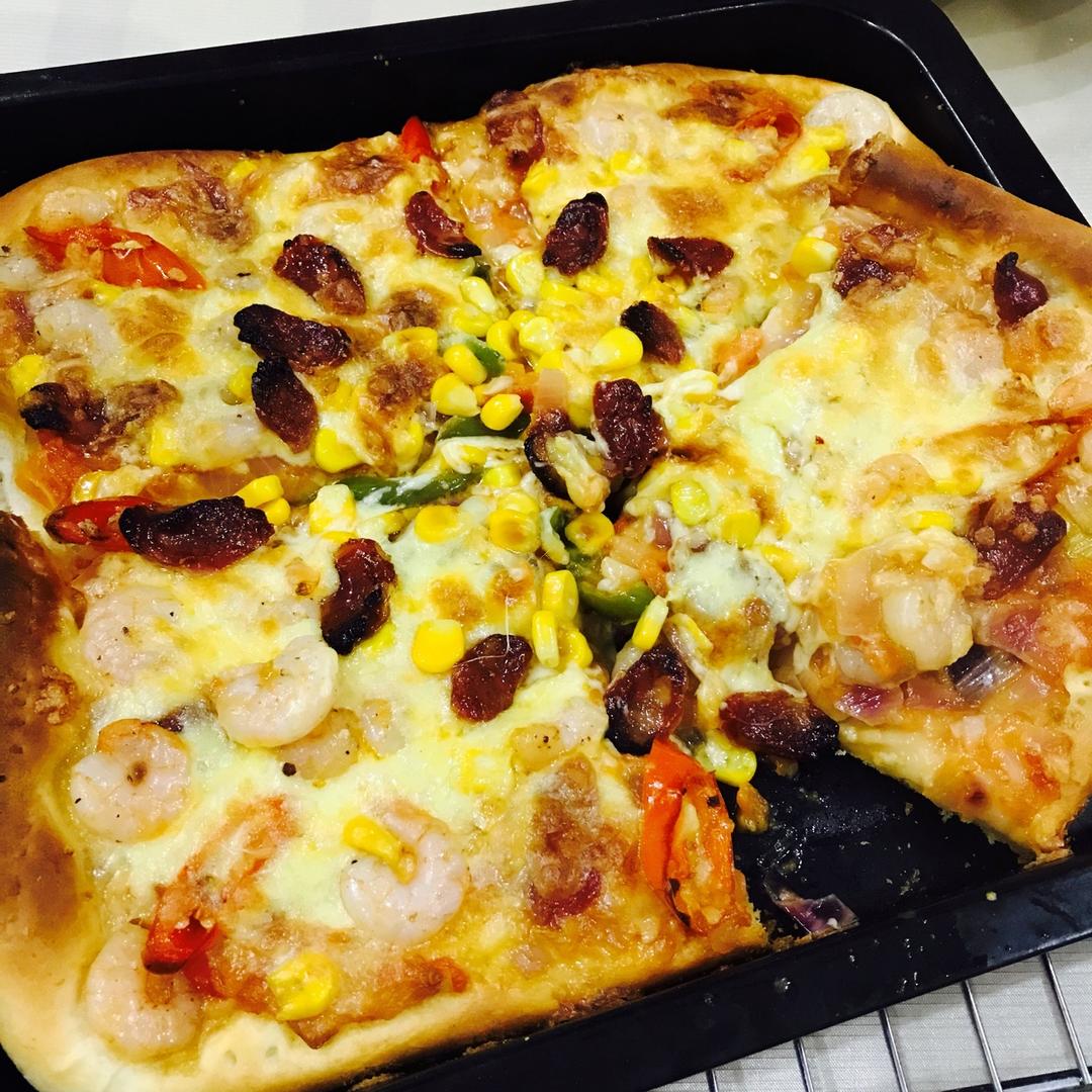 8寸纯手工什锦披萨