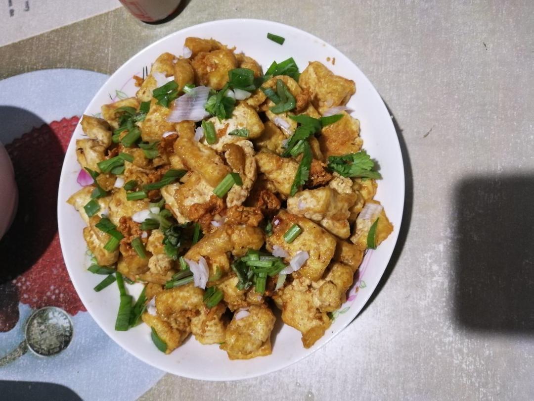 无敌好吃的香煎豆腐
