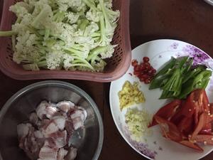 干锅菜花－好看又好吃的做法 步骤2