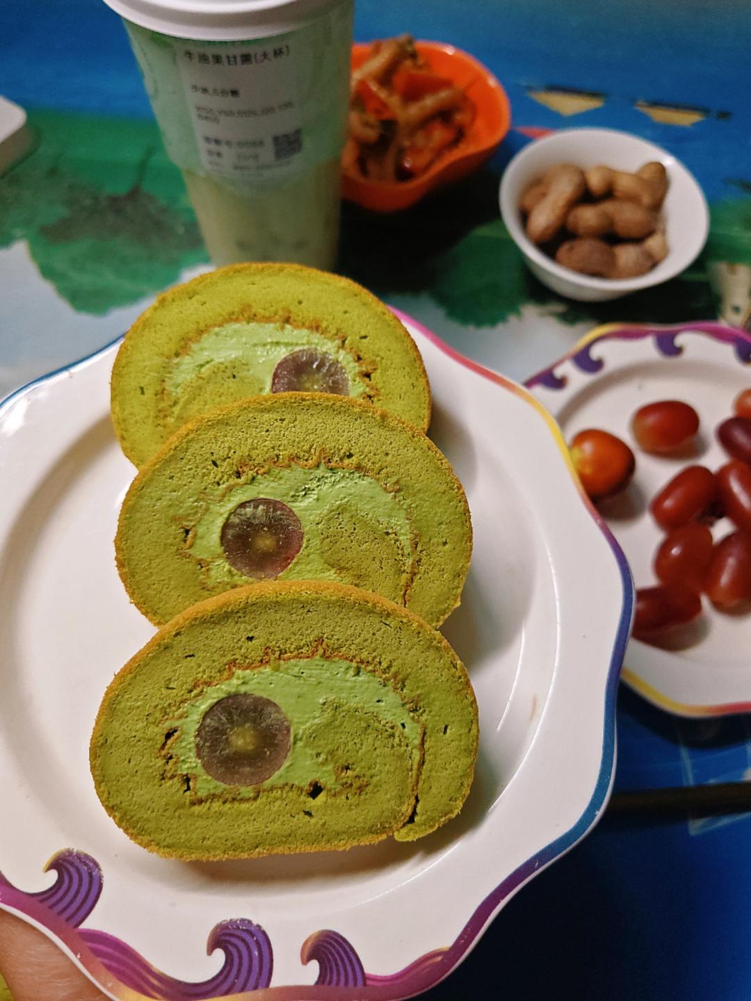 日式抹茶蛋糕卷