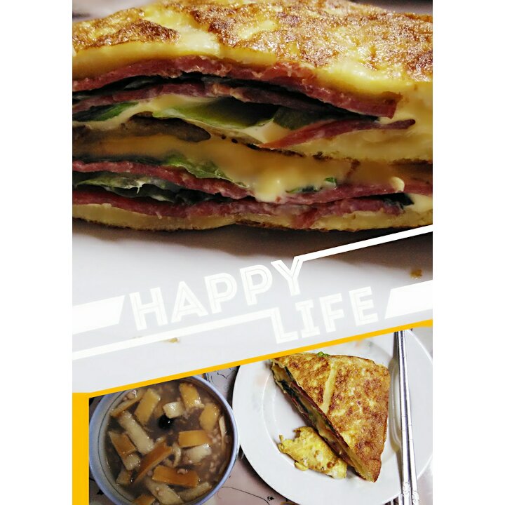 十分钟快手早餐【港式火腿西多士】