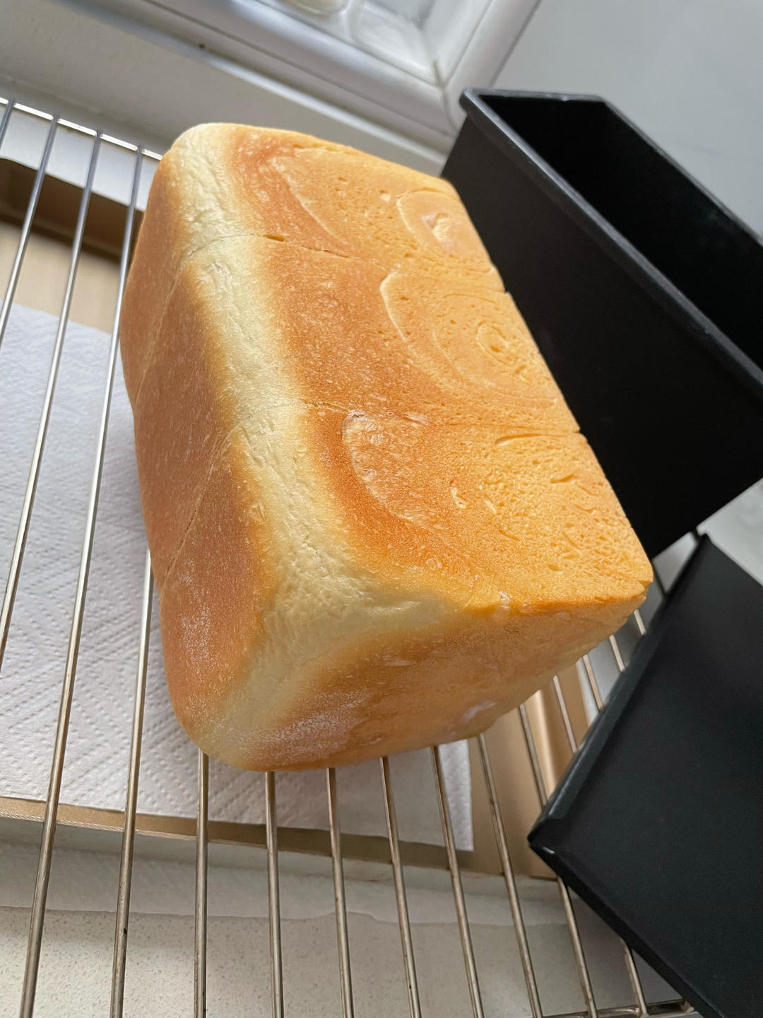 超软拉丝牛奶吐司🍞一次发酵