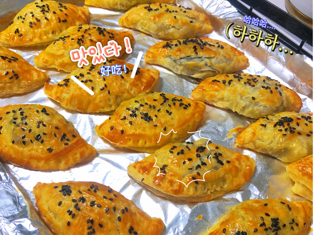 快手红豆酥（蛋挞皮版）