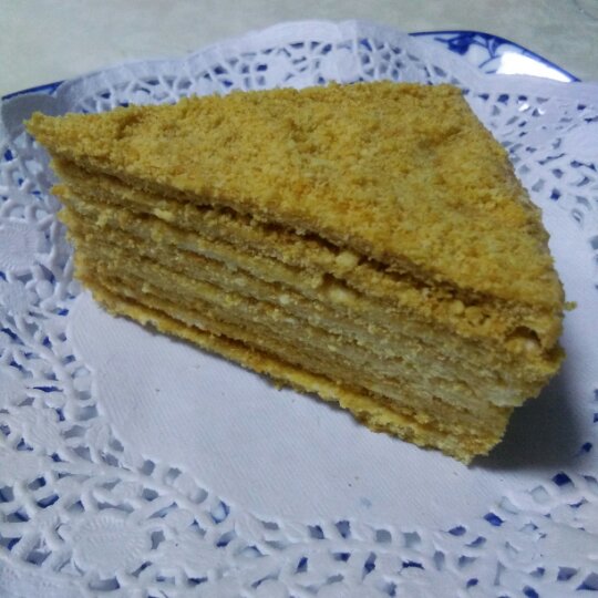 俄罗斯蜂蜜蛋糕   千层蛋糕【又名提拉米苏】