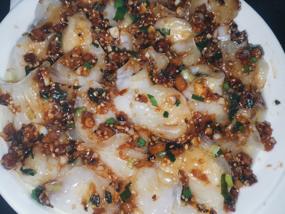 蒜蓉虾饺的做法