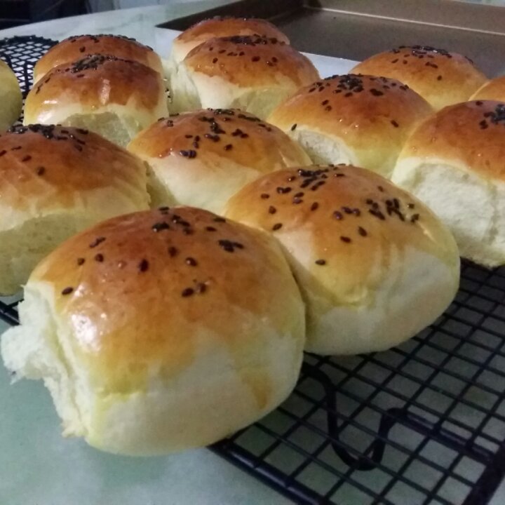 鲜奶油小餐包（一次发酵）