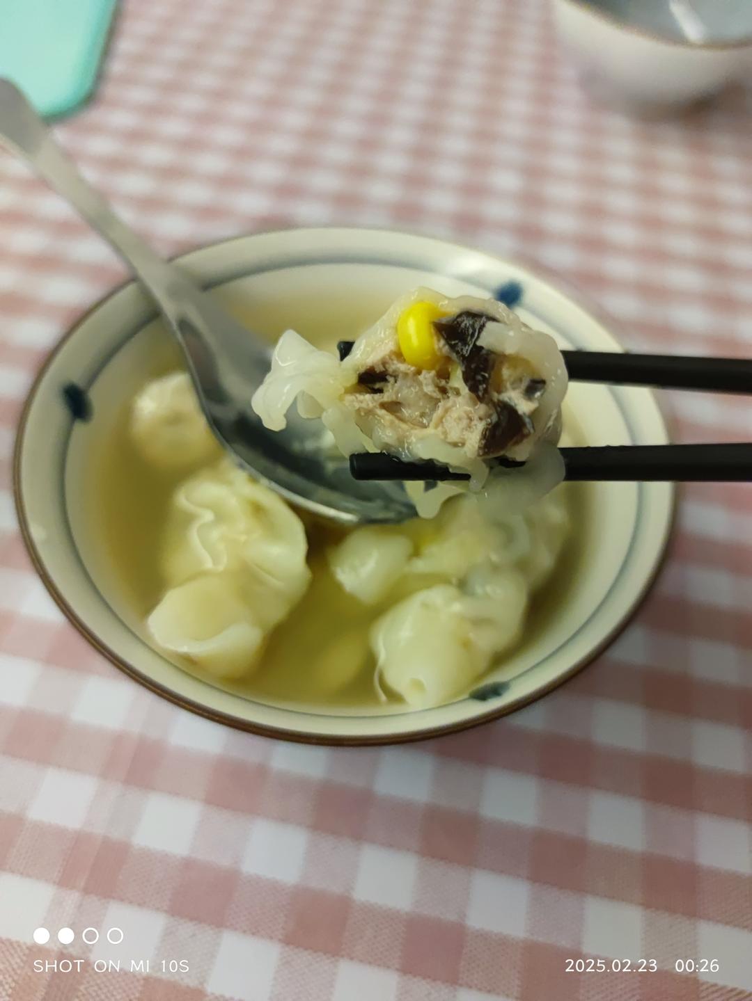 不出水又一口爆汁的饺子馅——猪肉玉米馅