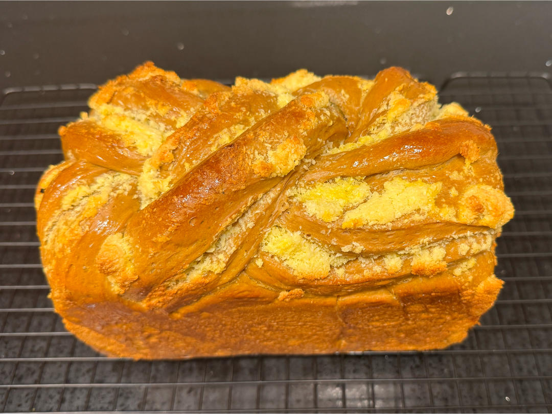 茶香浓郁的伯爵红茶奶酥吐司 ！奶酥吐司系列！