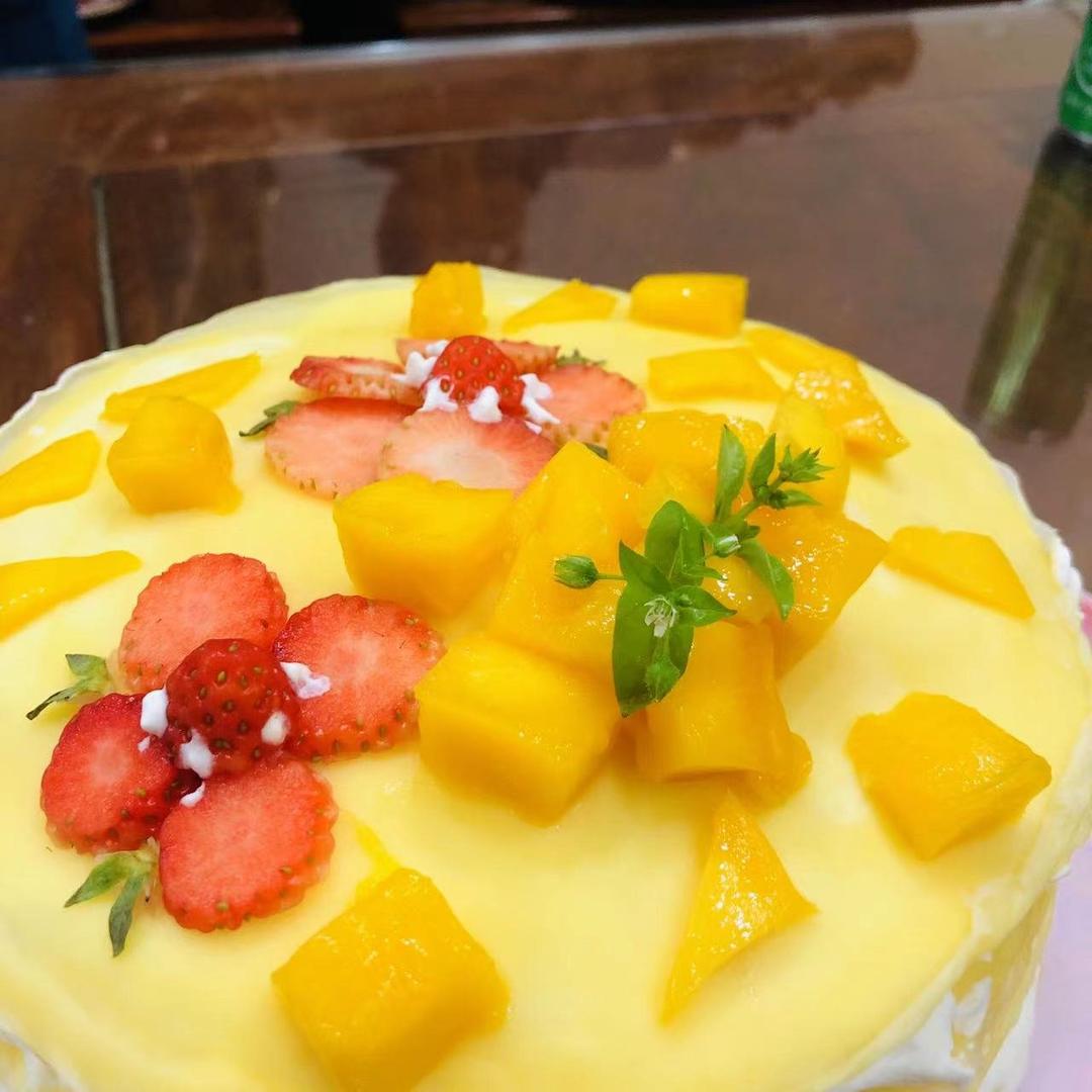 芒果千层蛋糕，100%成功告别煎皮无能