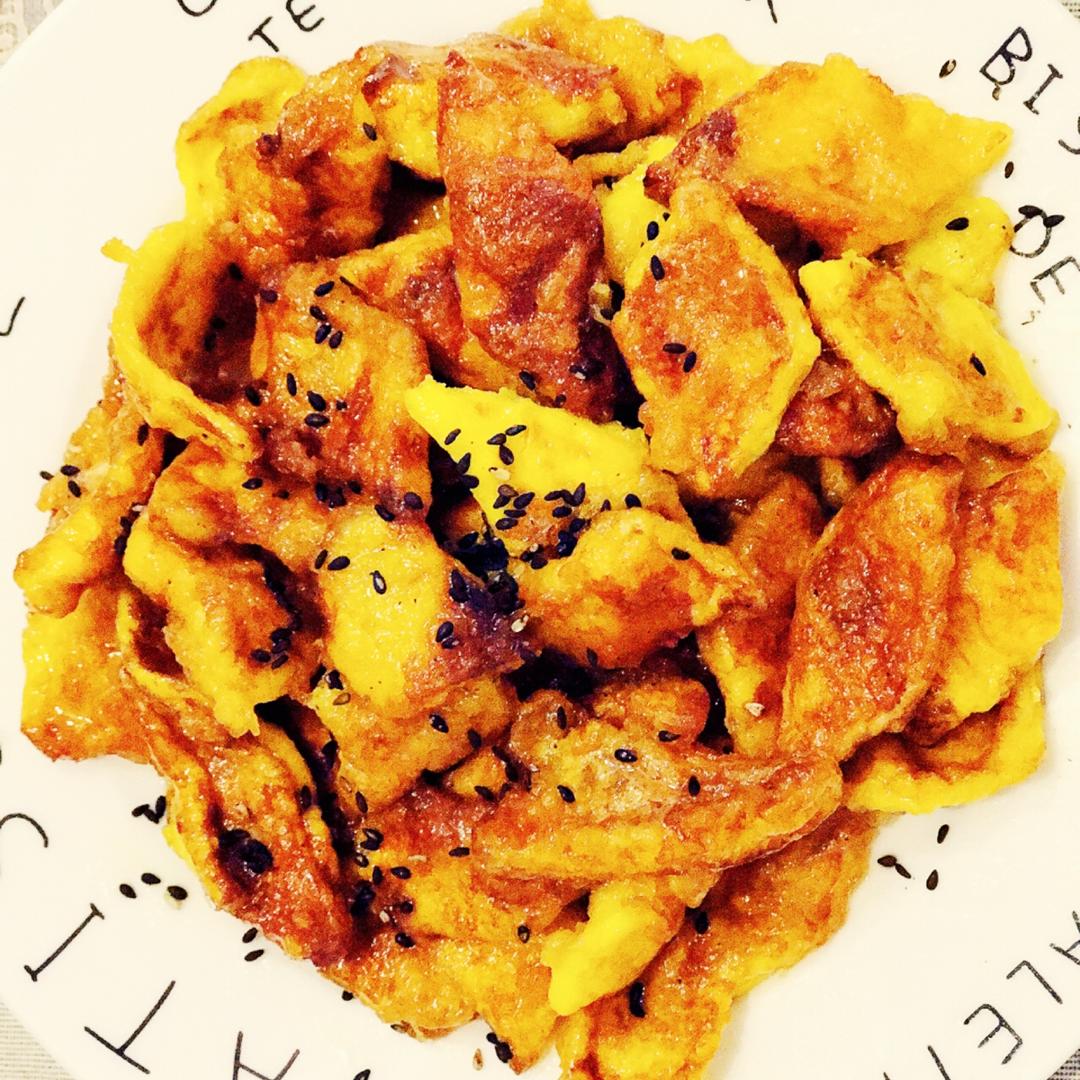 拔丝鸡蛋--消耗鸡蛋