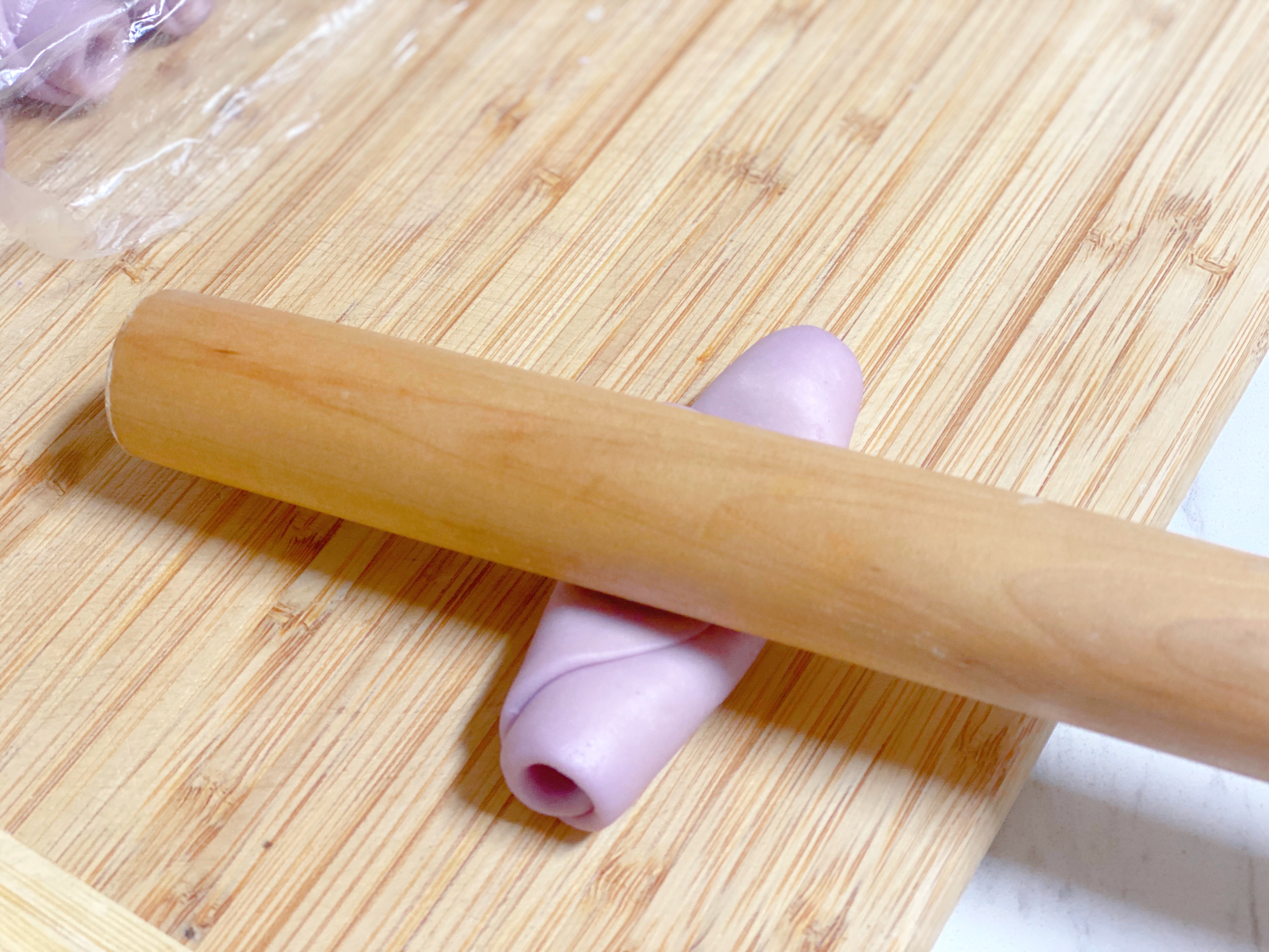 小雏菊酥 菊花酥 敲美的中式酥饼（附奶香味十足的豆沙馅）的做法 步骤14