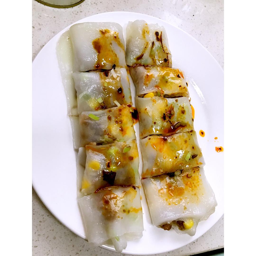 猪肉玉米肠粉