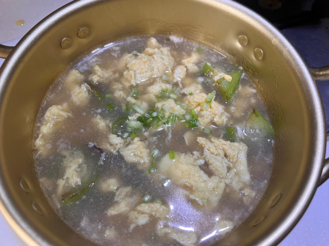 丝瓜蛋汤
